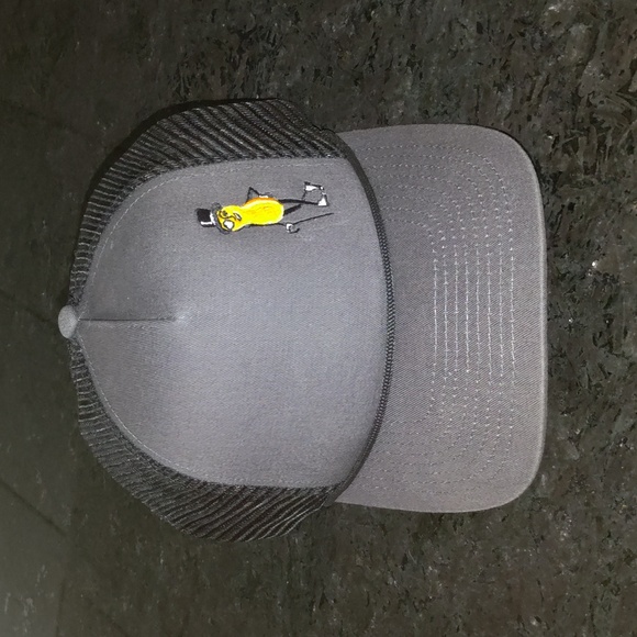 Mr. Peanut Trucker Hat Mesh Cap Snapback Gray Hat Adjustable Dri-Duck - Picture 1 of 8